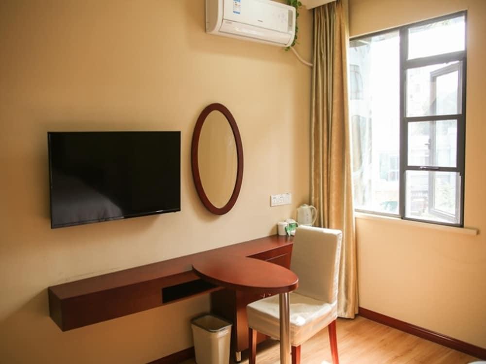 Greentree Inn Jiangsu Zhenjiang Dingmao Industrial Park Wode Square Express Hotel Eksteriør bilde