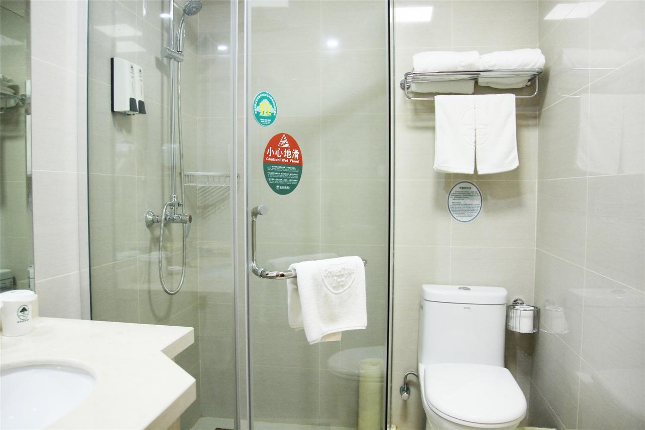 Greentree Inn Jiangsu Zhenjiang Dingmao Industrial Park Wode Square Express Hotel Eksteriør bilde
