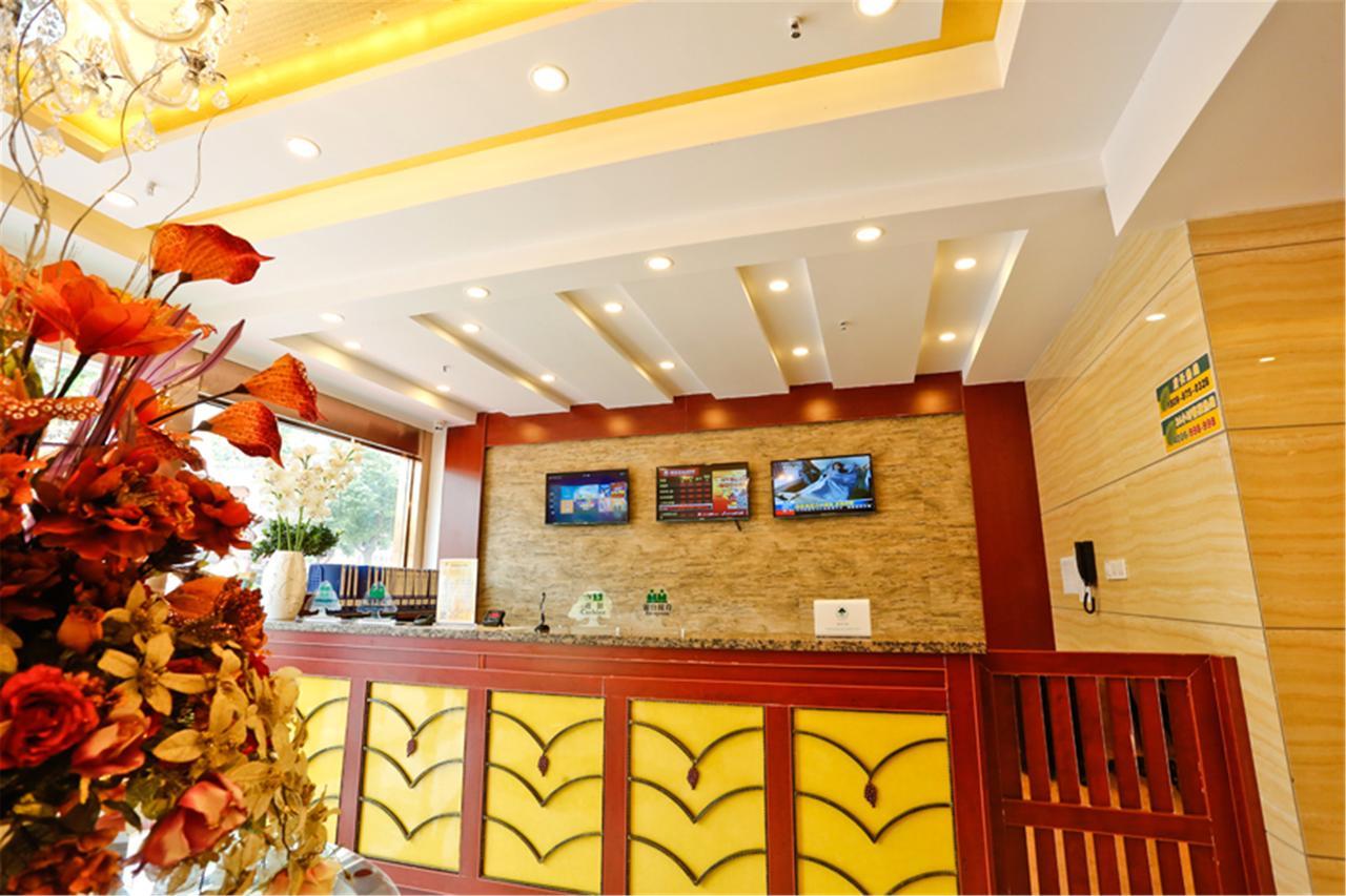Greentree Inn Jiangsu Zhenjiang Dingmao Industrial Park Wode Square Express Hotel Eksteriør bilde