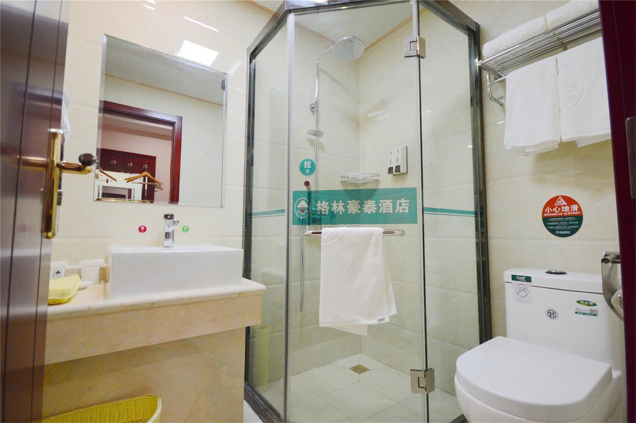 Greentree Inn Jiangsu Zhenjiang Dingmao Industrial Park Wode Square Express Hotel Eksteriør bilde