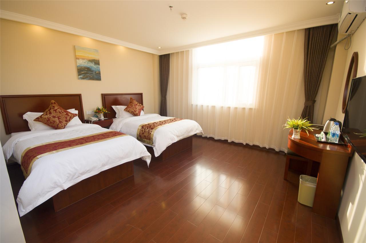 Greentree Inn Jiangsu Zhenjiang Dingmao Industrial Park Wode Square Express Hotel Eksteriør bilde